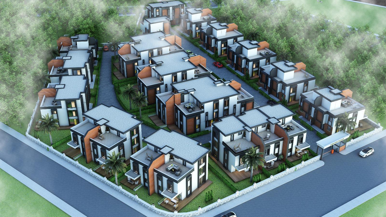 Sakaryada Triplex Villalar (Orman Park Villaları)